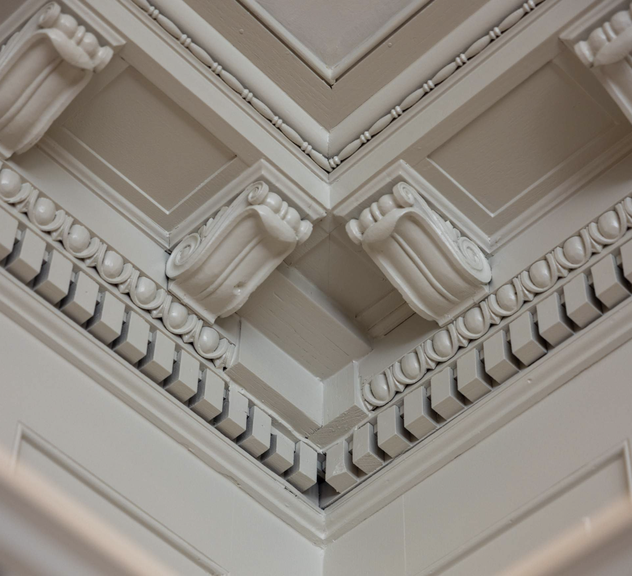 painting detailed woodwork | Painter for a Day Service in Westerly

